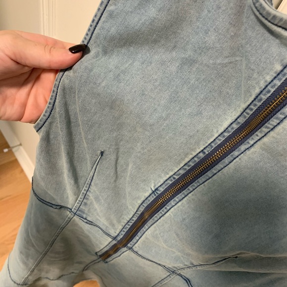 Free People Denim Dress With tags size 6 - Picture 5 of 7